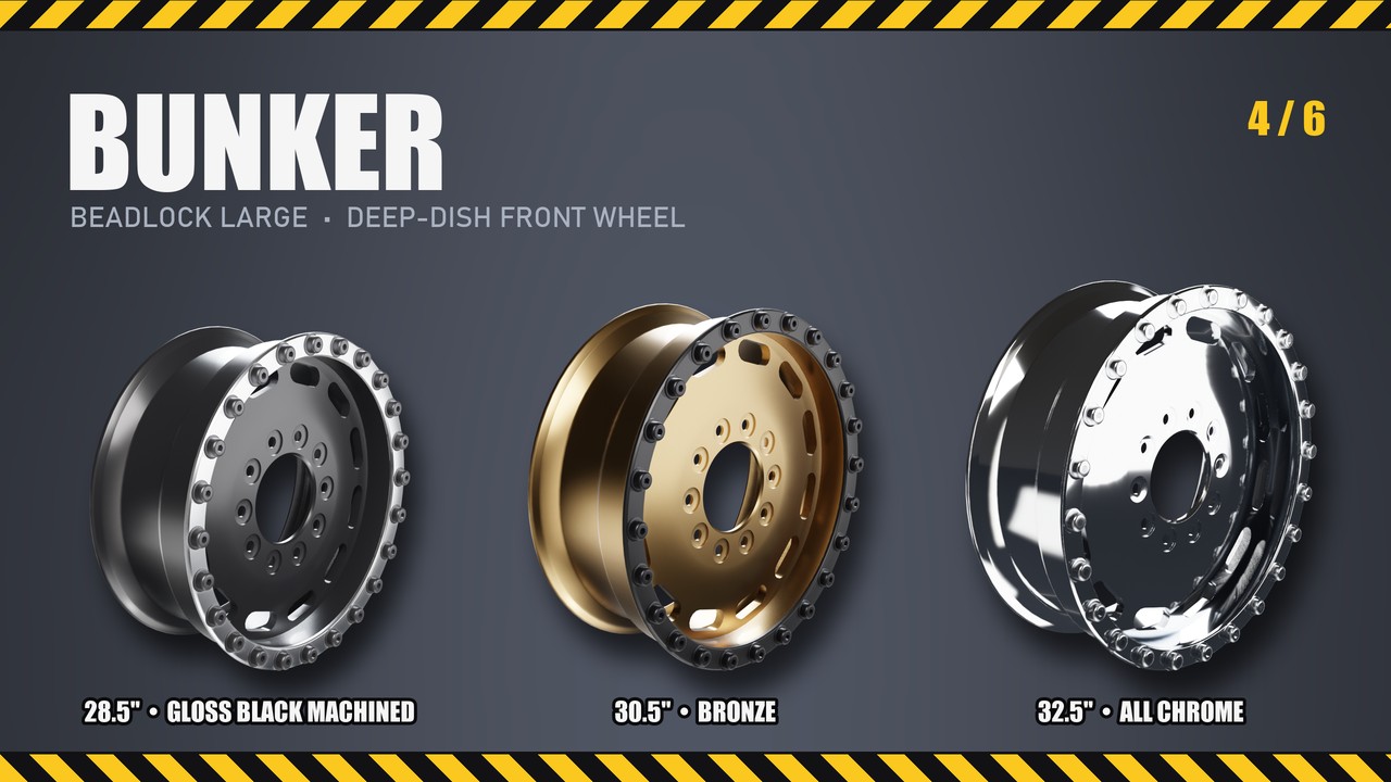 Bunker: 28.5", 30.5", 32.5"