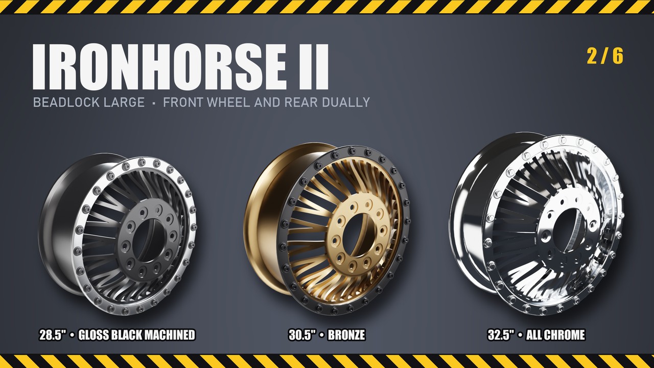Ironhorse II: 28.5", 30.5", 32.5"
