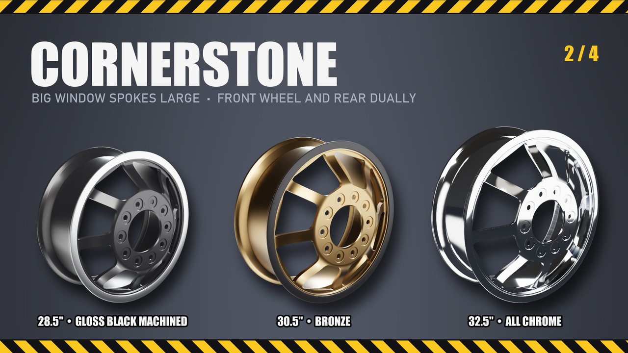 Cornerstone: 28.5", 30.5", 32.5"