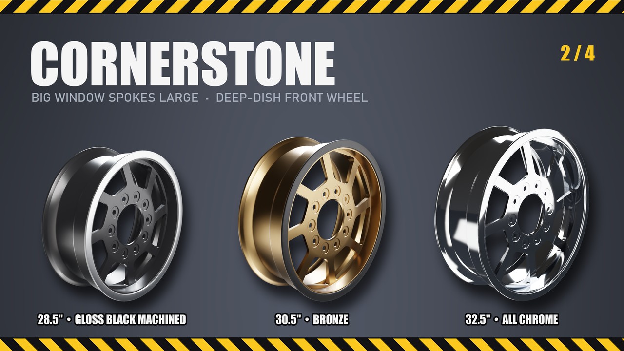 Cornerstone: 28.5", 30.5", 32.5"