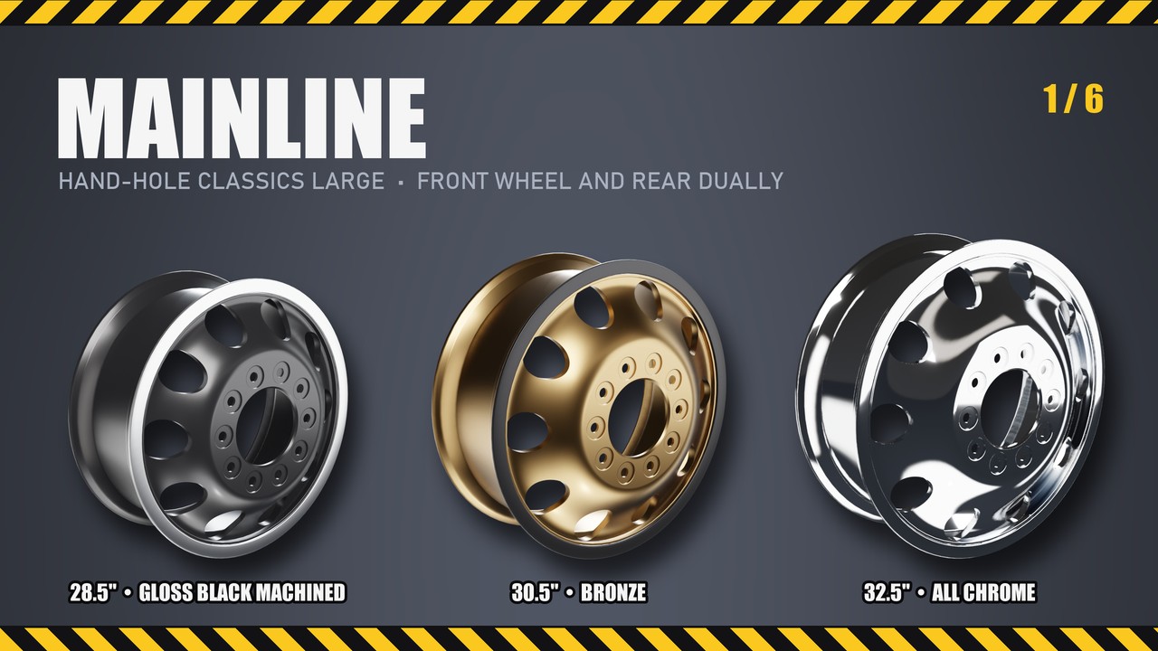 Mainline: 28.5", 30.5", 32.5"
