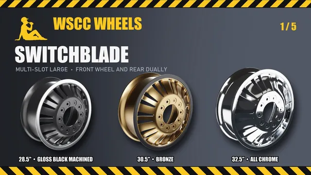Switchblade: 28.5", 30.5", 32.5"