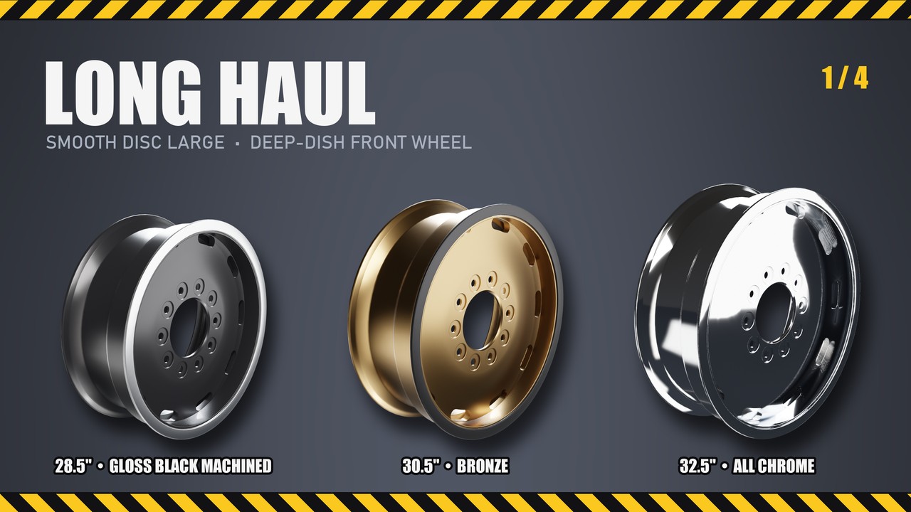 Long Haul: 28.5", 30.5", 32.5"