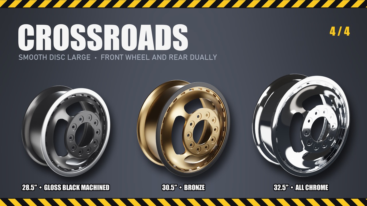 Crossroads: 28.5", 30.5", 32.5"