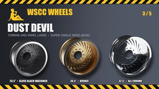 Dust Devil super single: 28.5", 30.5", 32.5"