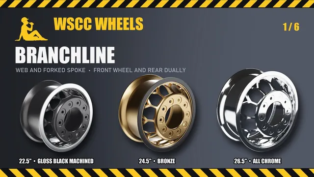 Branchline: 22.5", 24.5", 26.5"