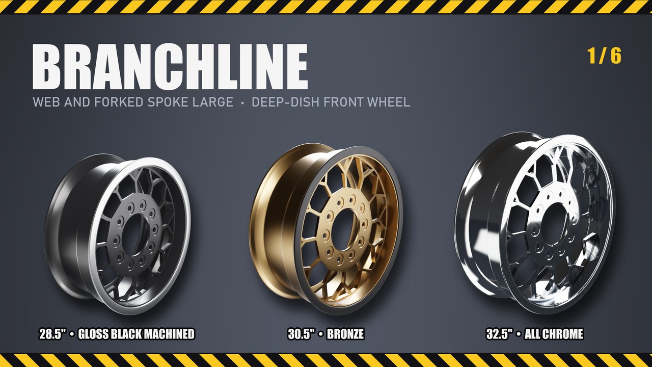 Branchline: 28.5", 30.5", 32.5"