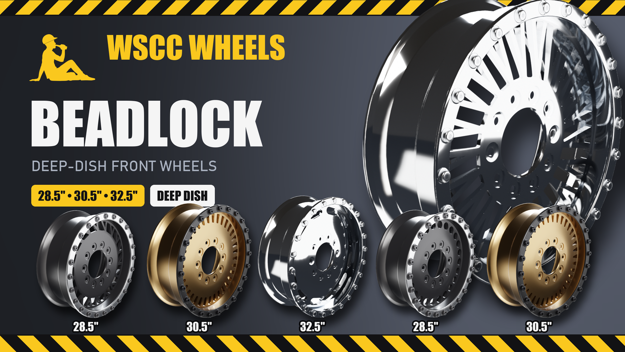 WSCC Wheels - Beadlock Large Deep Dish