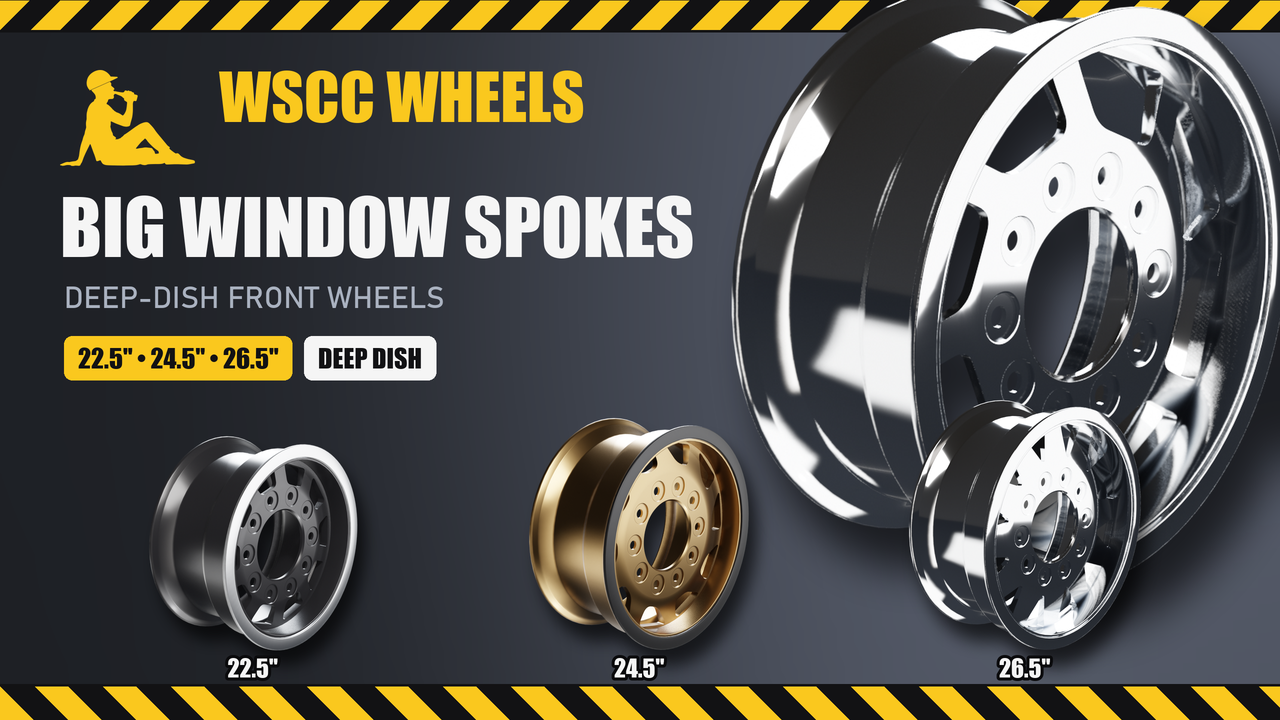 WSCC Wheels - Big Window Spokes Deep Dish