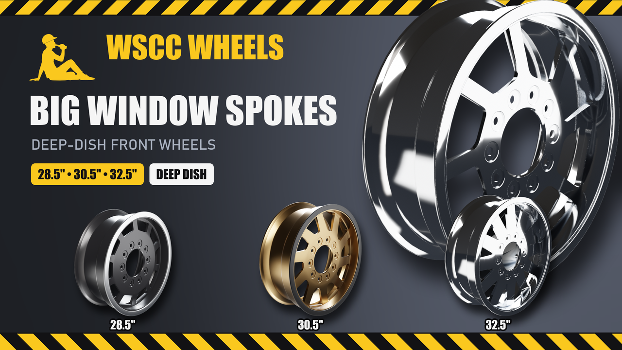 WSCC Wheels - Big Window Spokes Large Deep Dish