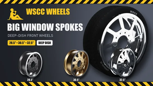 WSCC Wheels - Big Window Spokes Large Deep Dish