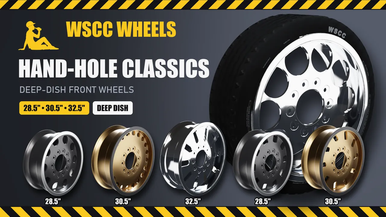 WSCC Wheels - Hand-Hole Classics Large Deep Dish