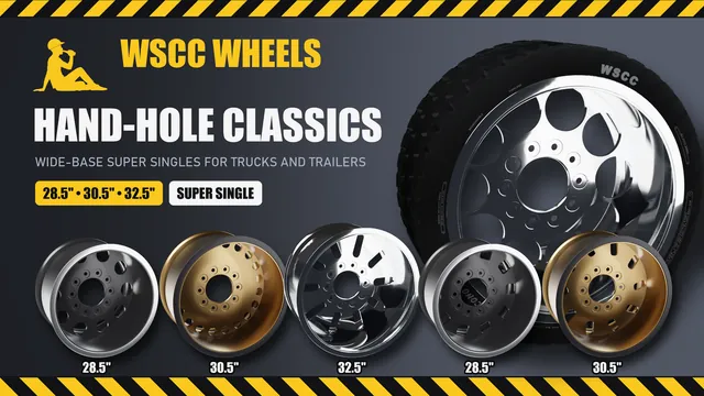 WSCC Wheels - Hand-Hole Classics Large Super Singles