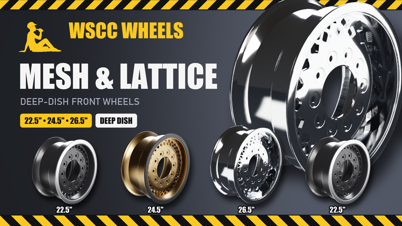 WSCC Wheels - Mesh and Lattice Deep Dish