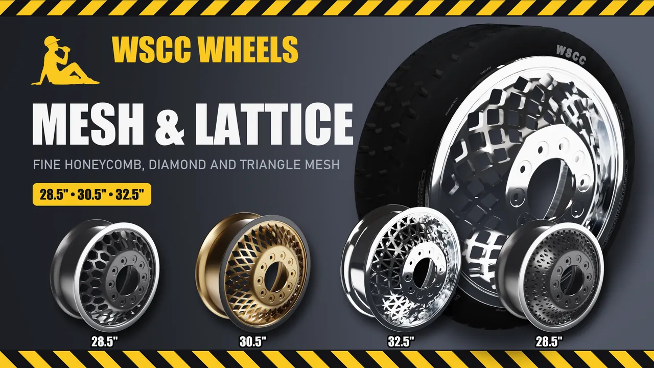 WSCC Wheels - Mesh and Lattice Large
