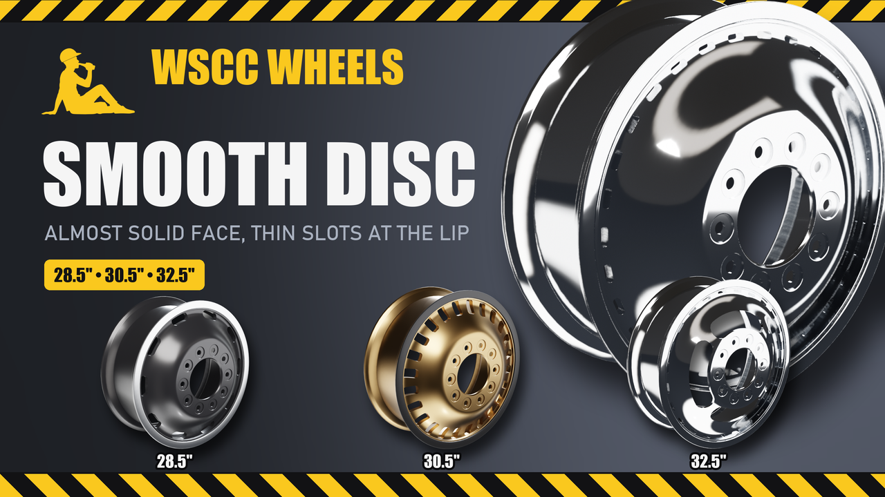 WSCC Wheels - Smooth Disc Large