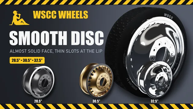 WSCC Wheels - Smooth Disc Large