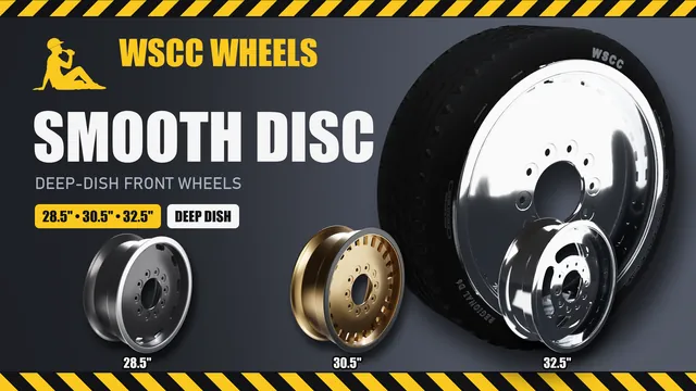 WSCC Wheels - Smooth Disc Large Deep Dish