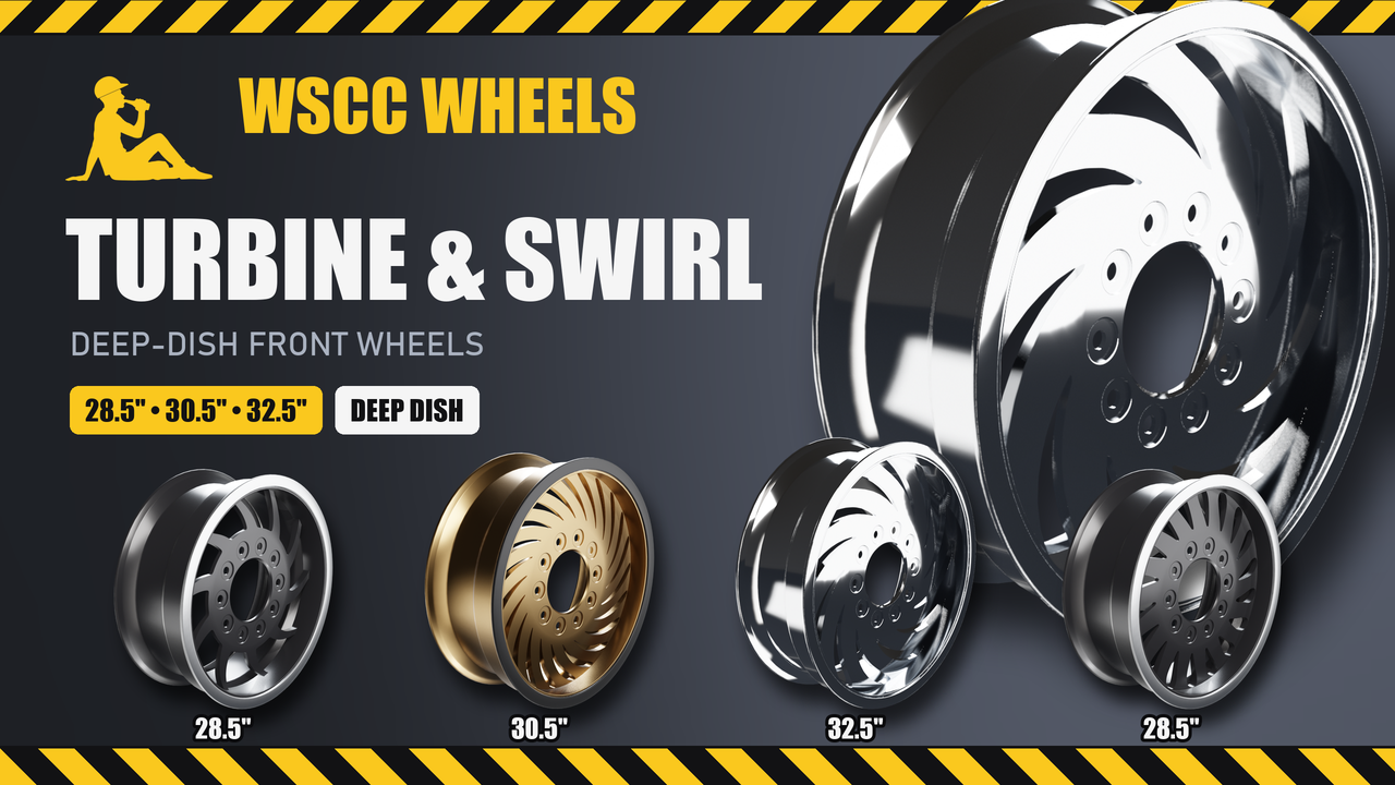 WSCC Wheels - Turbine and Swirl Large Deep Dish