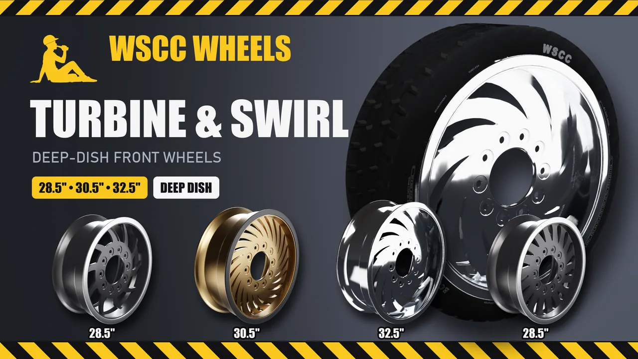 WSCC Wheels - Turbine and Swirl Large Deep Dish