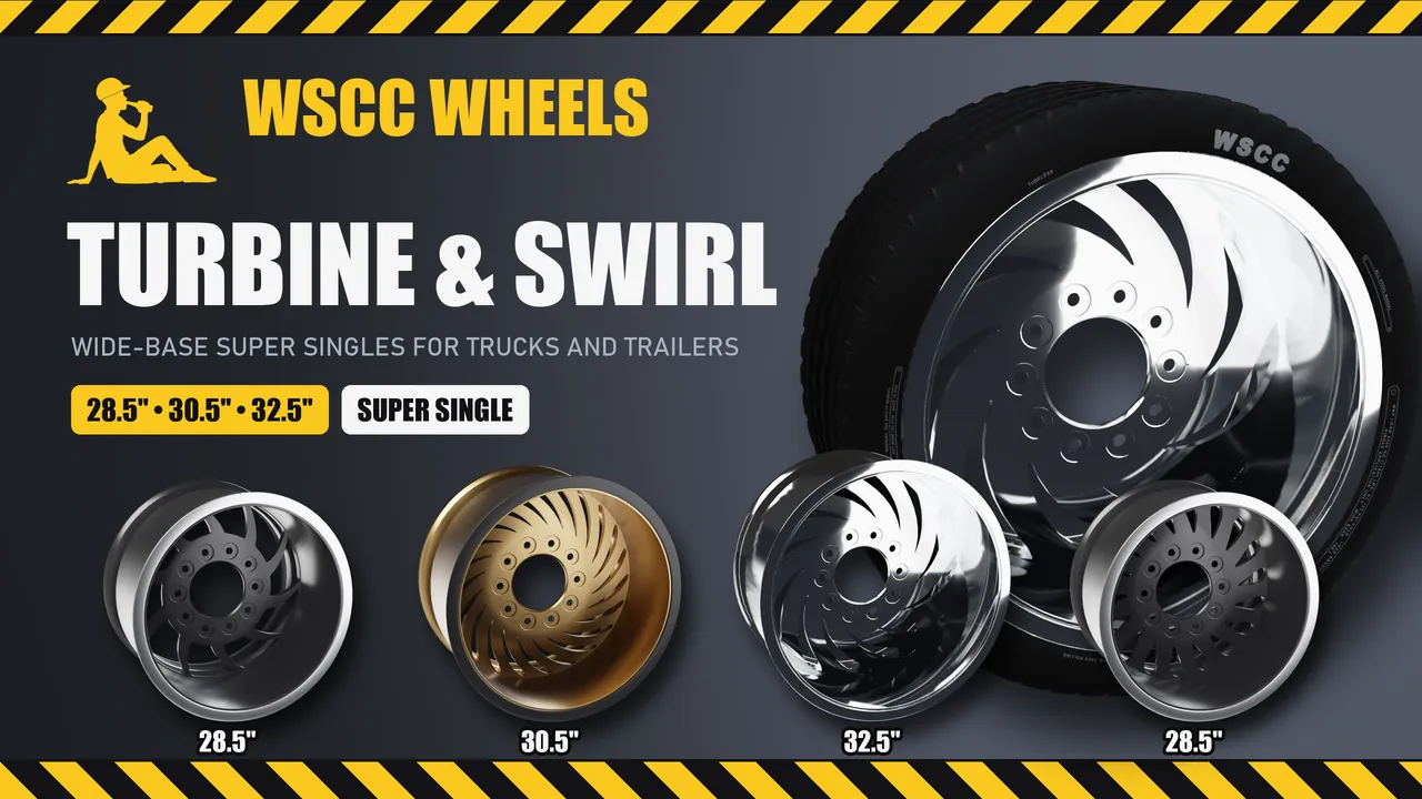 WSCC Wheels - Turbine and Swirl Large Super Singles
