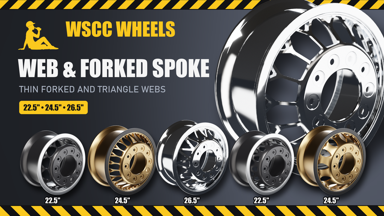 WSCC Wheels - Web and Forked Spoke